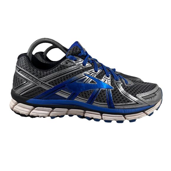 Brooks Other - Brooks GTS 17 Blue/Silver Lace Up Running Shoes Sneakers Men's Size 9
